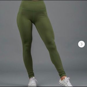 Buffbunny Green Workout Leggings